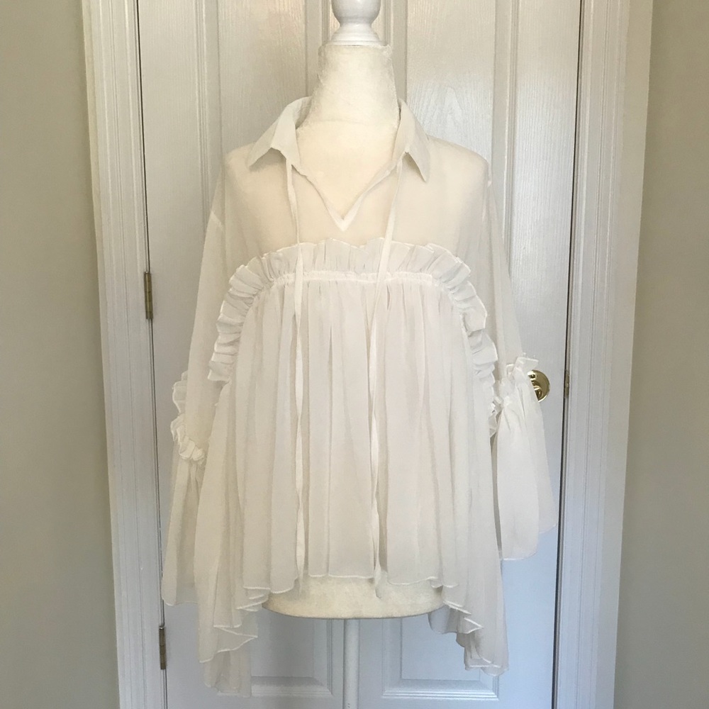 NWT White Blouse